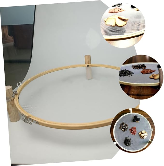 Herbalist Round Drying Rack for Camping Home Herb Garden Flower Drying Kit