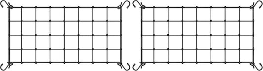 VIVOSUN 2 x 4Ft. Elastic Trellis Netting with 4 Hooks for Climbing Plants, Vegetables, Fruits, and Flowers, 2-Pack