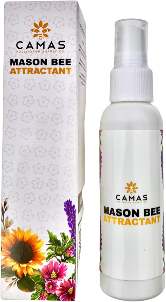 Camas Mason Bee House Attractant, Unique Solitary Pollinator Supplies Such as Mason Bee House Lure can greatly Benefit Mason Bee or Leaf Cutter Bee Nesting Kits