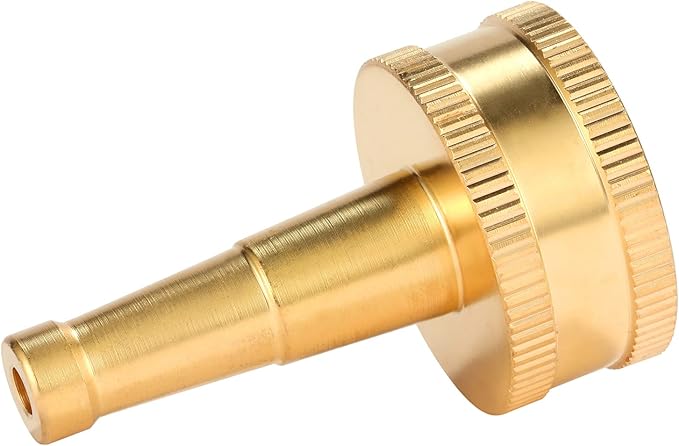 2 Pack Sweeper Nozzle for Garden Hose, 2" Hose jet nozzle with 3/4-Inch Hose Thread Inlet