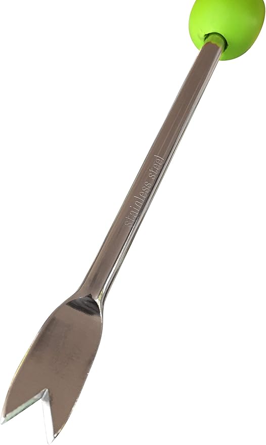Garden Guru Dandelion Weeder Tool with Ergonomic Handle - Stainless Steel Weed Puller for Planting, Weeding, Flower and Vegetable Care in Lawn Garden Yard | Rust Resistant (2 Pack)