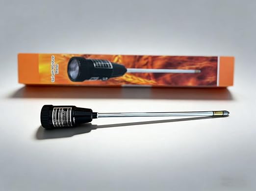 Soil Moisture Meter, Quickly detect Soil Acidity and Alkalinity Without the Need for Batteries, Portable Soil ph Meter, Le for Gardens, Lawns, Larms, and Indoor Potted Plants,295 mm Long
