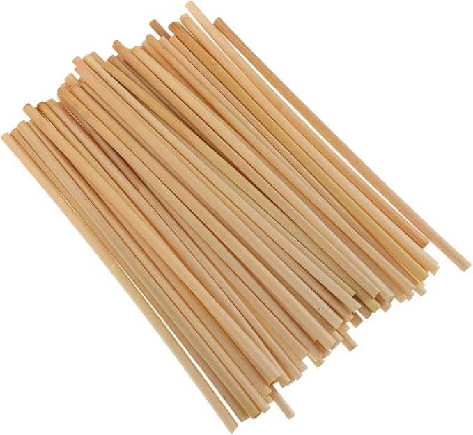VANZACK 400 Pcs Natural Wheat Straw Bee Nesting Tubes for Mason Bees - Lightweight Refillable Bee Tubes for Garden Pollination and Habitat Support