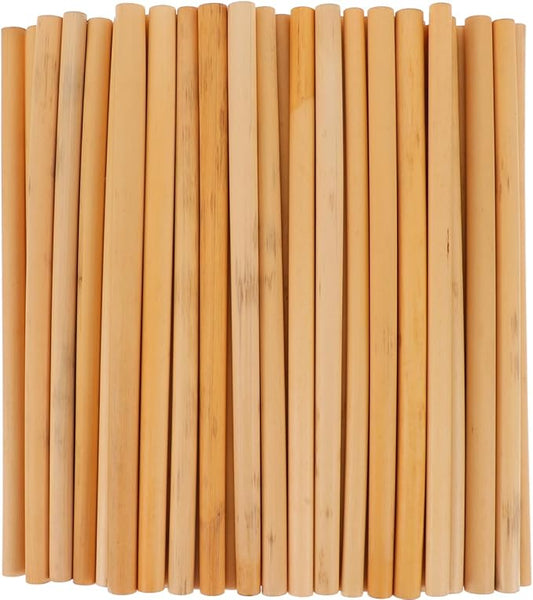 COHEALI Mason Bee Tubes 50-Pack, 7.87" Natural Reed Nesting Tubes Refills for Bee House, 7-9mm Diameter Solitary, Beehive Pollination Beekeeping Supplies for Garden