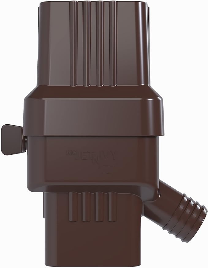 Rainwater Collection System,for 2"X3"Downspout Diverter with Adjustable Collection Capacity, Rain Barrel Diverter Kit RainWater Catching