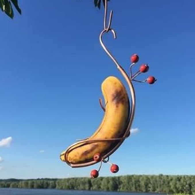 Butterfly Feeder, Butterfly Banana Hammock, Banana Bird Butterfly Feeder for Outdoors Hanging and Garden, Hanging Butterfly Banana Feeder for Butterflies, Bees and Birds