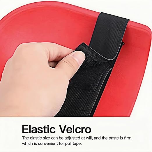 MBHKRRSGardening Knee Pads for Women and Men Lightweight Waterproof Foam Knee Pads for Gardening and Housework with Adjustable Hook'n'Loop Straps (red)
