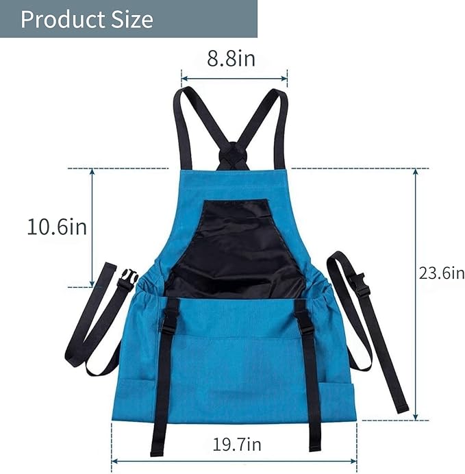 Gardening Apron for Women, Garden Aprons with Pockets, Harvest Apron for Fruit Vegetables, Gardening Gifts For Women
