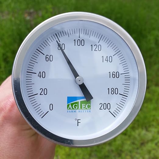 Heavy Duty Fast Response Compost Thermometer 72in (0-200°F)