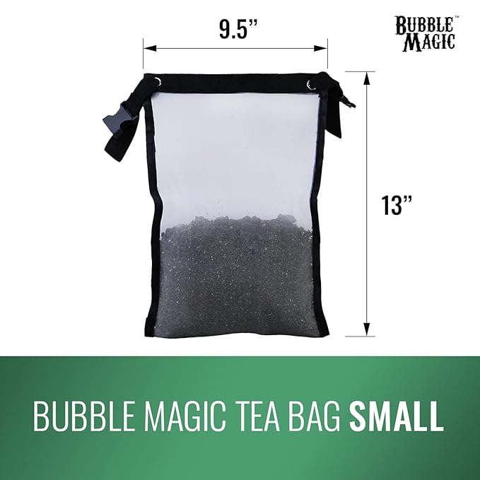 Bubble Magic Compost Tea Bag, Infuser, Strainer, Fine Mesh for 15 Gallon Brewers, Plant Nutrients Extractor, Make Natural Liquid Fertilizer from Organic Material, Small 9.5” x 13”