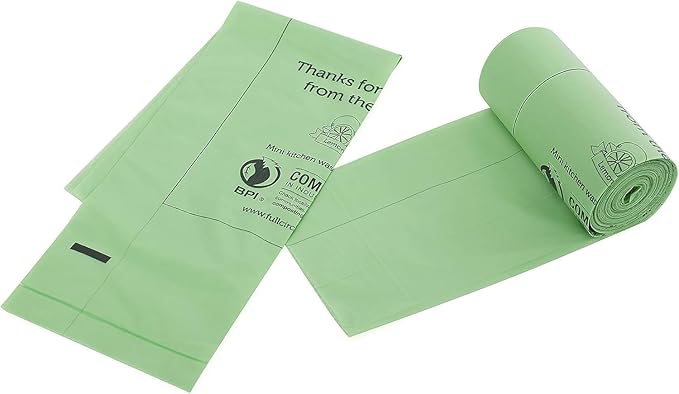 Full Circle Fresh Air Biodegradable Compost Bags, 2.5 Gallon / 25 Count, Original Scent