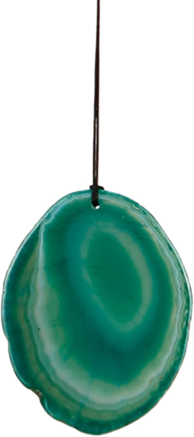 Woodstock Chimes Signature Collection, Woodstock Celtic Chime, Agate 24'' Wind Chime, World Music Wind Chimes for Outdoor, Patio, Home or Garden Décor for St Patricks Day Decorations (WCCS)