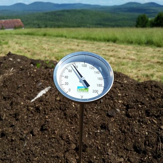 Heavy Duty Fast Response Compost Thermometer 60in (0-200°F)