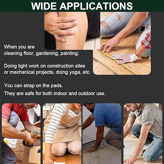 Soft Gardening Knee Pads for Women, EVA Foam Knee Pads for Men Construction, Work Knee Pad for Men Women, Rodilleras Para Roofing Rodilleras Para Trabajo (Blue)
