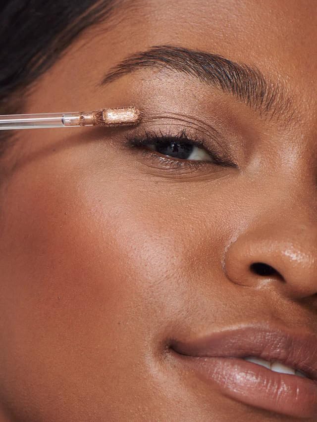 ILIA - Chromatic Liquid Powder Eye Tint | Cream-to-Powder Eyeshadow, Smudge-Resistant, Quick-Dry, Weightless, Water-Based | Non-Toxic, Vegan, Cruelty-Free, Clean Makeup (Sheen, 0.12 fl oz | 3.5 ml)