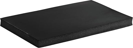 Value Series 1.5" Thick Foam Kneeling Pad for Gardening, Soft Black Foam Knee Cushion for Landscapers, Baby Bathing, Outdoor Work and More - 20.75" W x 13.5" L