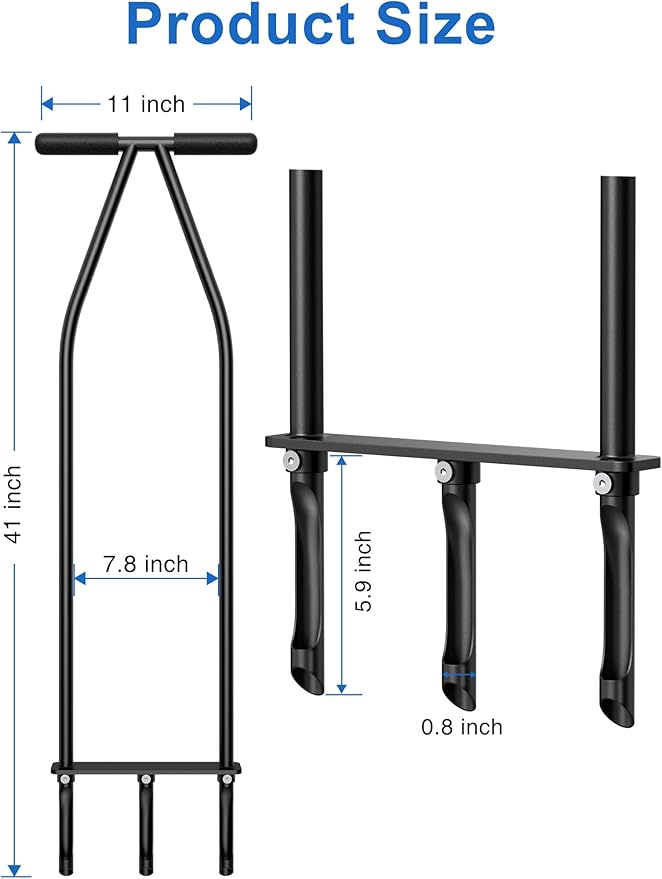 Lawn Aerator Tool, Core Aerator Lawn Tool with Alloy Steel Material, Sturdy Grass Aerator for Lawn Health Soil Yard Aerator