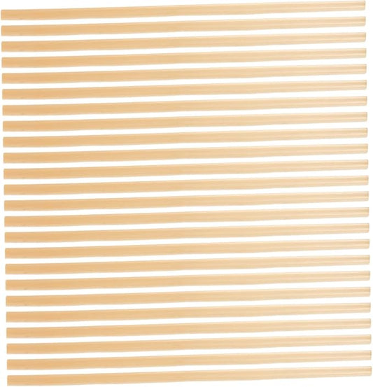 VANZACK 100pcs Straw Bee Nesting Tubes Natural Replacement for Beekeeping Supplies Easy to Install Garden