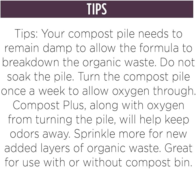Dr. Connie’s Compost Plus – 100X Concentrated Starter & Accelerator | Natural Microbe Activator for Bins, Tumblers & Piles | Odor Control Garden Waste Additive (Indoor & Outdoor)