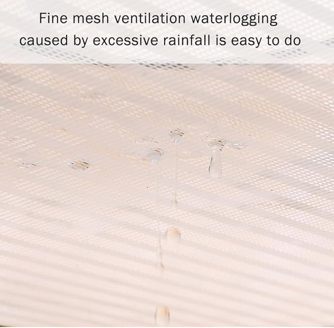 Herb Drying Rack, 3 Layer Foldable Hanging Mesh Net with Zipper, Outdoor Drying Rack Mesh Dryer for Drying Herb Vegs Fruits Bud Plants(Size:M)