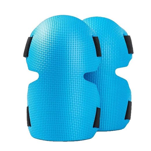 2 Pack Gardening Knee Pads for Women, Soft Foam Knee Pads for Men Construction, Work Knee Pad for Women Men, Rodilleras Para Roofing Rodilleras Para Trabajo (Blue)