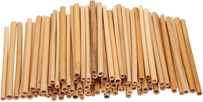 20pcs Mason Bee Tubes, Natural Phragmite Reed Bee Tubes, Mason Bees Nesting Tubes for Outdoor Beekeepers Solitary Bee Hive Supplies