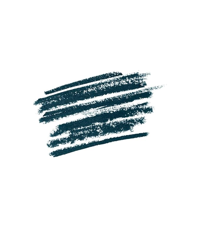 MAKE Beauty Continuum Waterproof Gel Eyeliner Pencil. Creamy, Pigmented Multi-Use, including Waterline with Built-in Sharpener and Blending Brush. Smudge-Proof Makeup. Shade - Galaxy, Teal