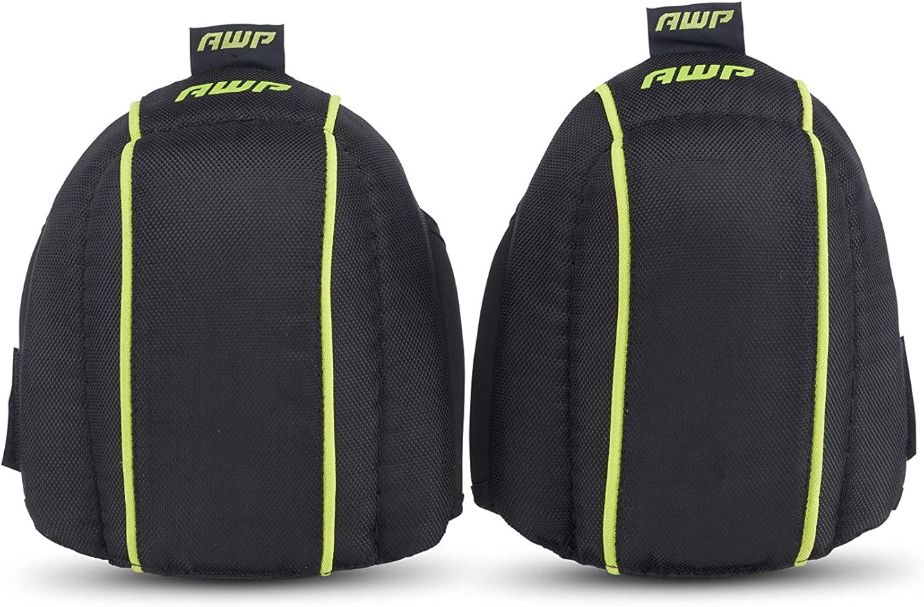 AWP Pro Flooring Knee Pads | Professional Grade Work Knee Pads with High-Density Foam Padding for All-Day Comfort | One Size