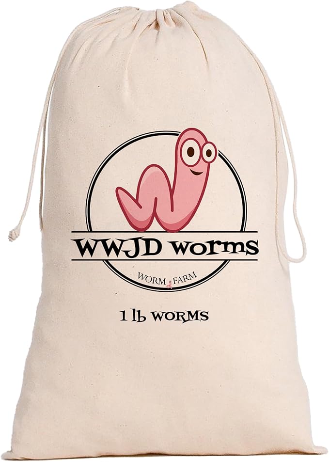 Red Wigglers Composting Worms - 1lb Red Worms for Composting - Use on Worm Castings for Plants, Garden, Worm Farm & Compost Starter, Easy to Manage