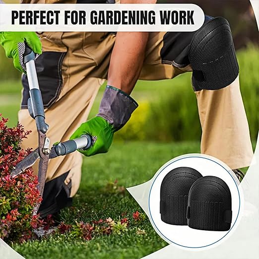 MBHKRRSGardening Knee Pads for Women and Men Lightweight Waterproof Foam Knee Pads for Gardening and Housework with Adjustable Hook'n'Loop Straps (green)