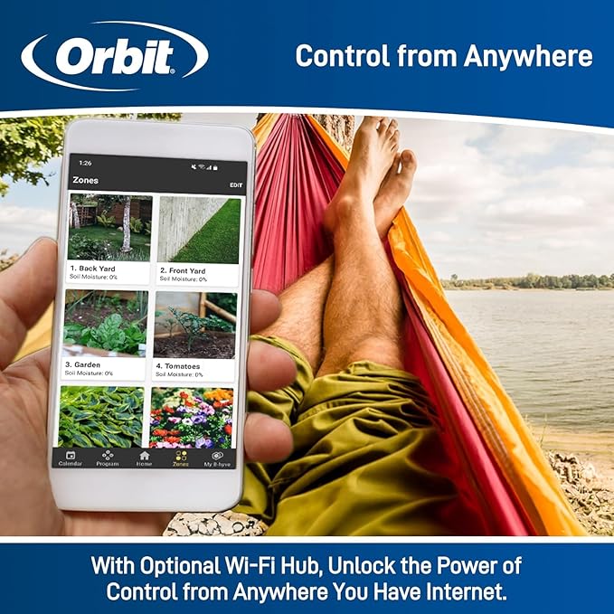 Orbit 24634 B-hyve XD 4-Port Smart Hose Watering Timer