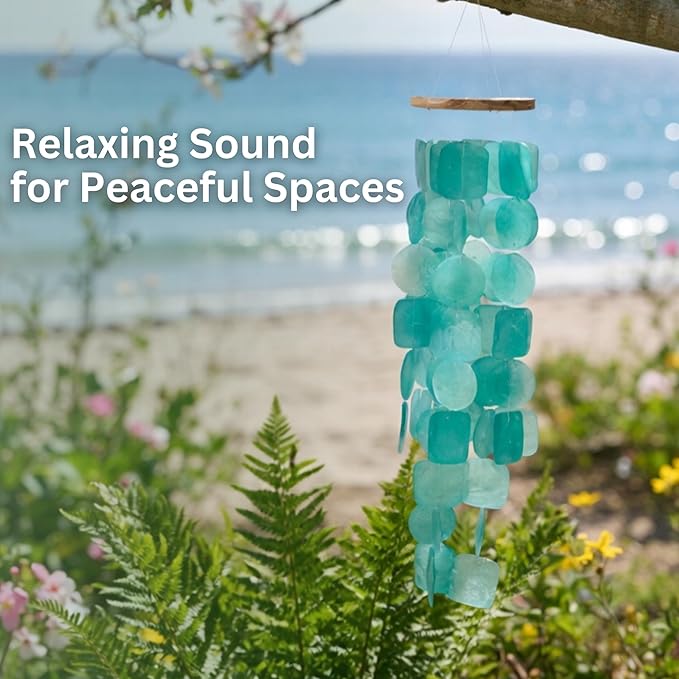 Solange & Frances Wind Chimes for Outside, Gifts for Mom, Gifts for Women who Have Everything, Outdoor Birthday Ideas, Mother's Day Decor Gift