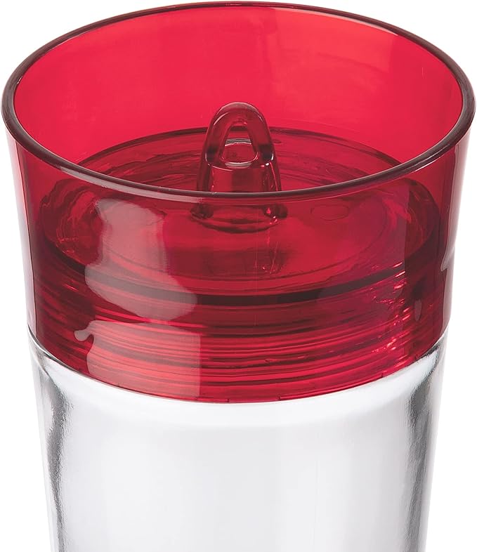 More Birds Bird Health Diamond Hummingbird Feeder, 30oz, Red