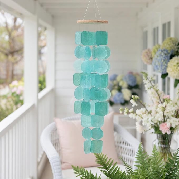 Solange & Frances Wind Chimes for Outside, Gifts for Mom, Gifts for Women who Have Everything, Outdoor Birthday Ideas, Mother's Day Decor Gift
