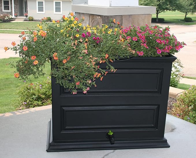 Good Ideas Savannah Eco Elevated Garden Rain Saver