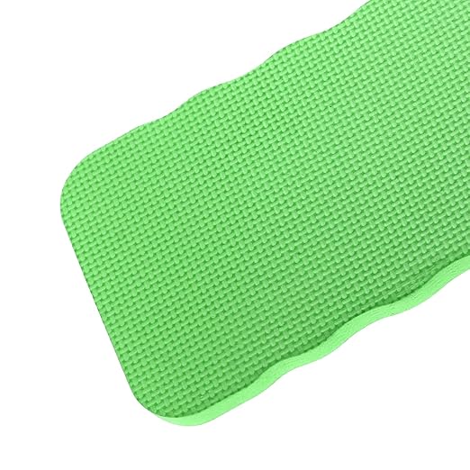 6 Pack16x7x0.8 Inch Garden Kneeling Pads, Foam Thick Knee Pad, Kneeler Mat for Long Gardening Hours, Yoga, Prayer and Exercise (Green)