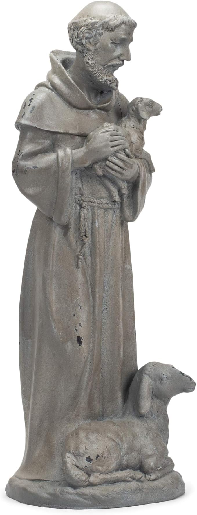 Roman 15.25" H Saint Francis Garden Statue