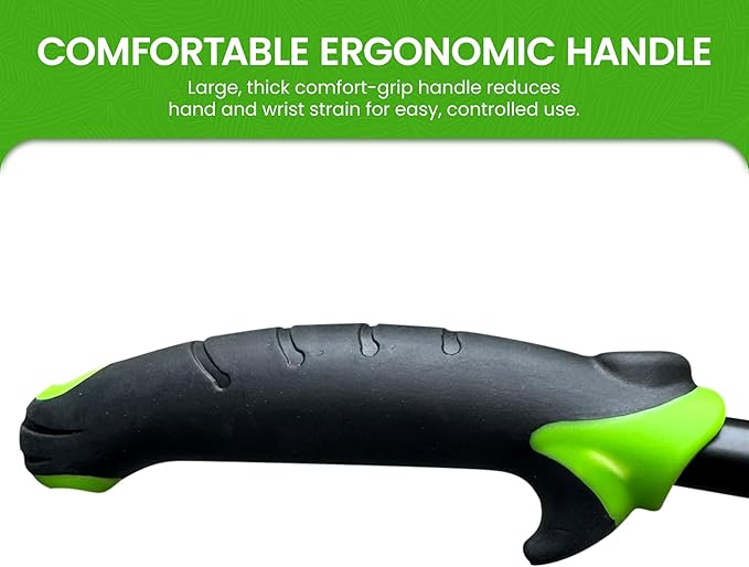 Garden Guru Hand Hoe Tiller Cultivator Tool - Carbon Steel for Ultimate Strength - Rust Resistant - Ergonomic Handle - Great for Gardening Digging Tilling Planting Cultivating Loosening (4 Pack)