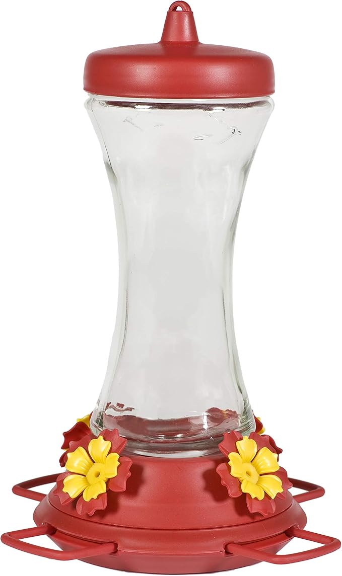 Perky-Pet 476 Glass 20-Ounce Hummingbird Feeder