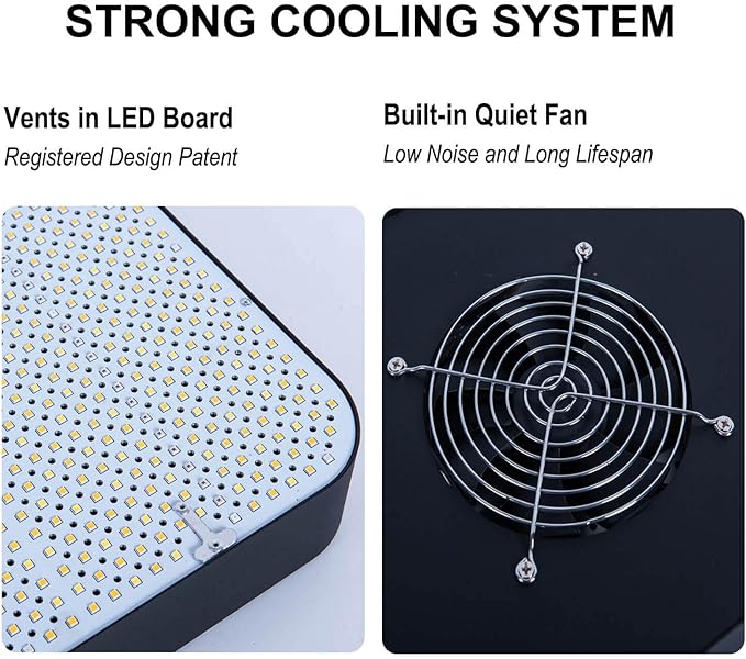 FECiDA 2026 Upgrade Professional LED Grow Light 800 Watts Actual Power, 5x5 ft Grow Gent Light for All Growth Stages, Biggest Power in Market, Dimming Function Makes Greater Harvest and Saving Money