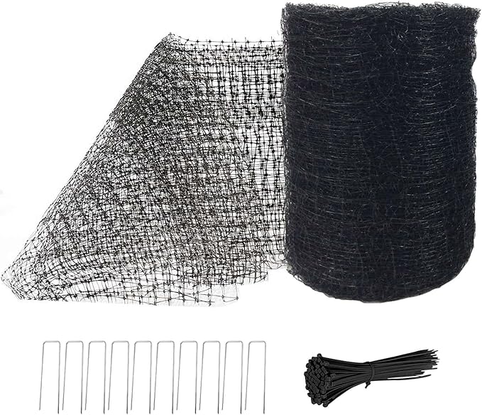 Deer Fence Netting, 7 x 100 Feet Anti Bird Deer Protection Net Reusable Protective Garden Netting for Plants Fruit Trees Vegetables Against Birds and Other Animals