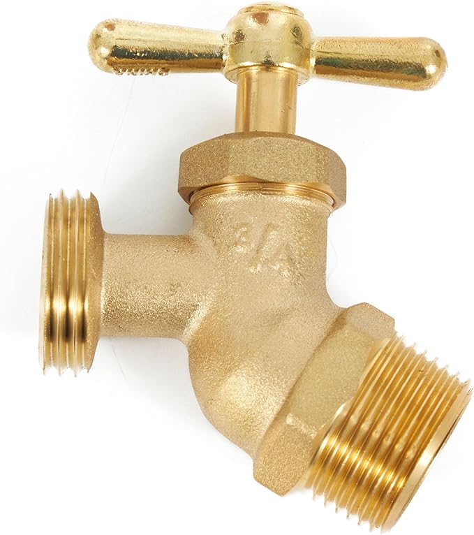 Good Ideas Rain Wizard 50 Gallon Plastic Outdoor Home Rain Barrel Water Storage Collector with Brass Spigot and Flat Back Design, Terra Cotta (2 Pack)