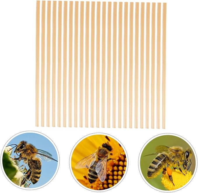 VANZACK 500pcs Beehive Straw Bee Tubes Easy Install Move Nesting Tubes for Beekeeping