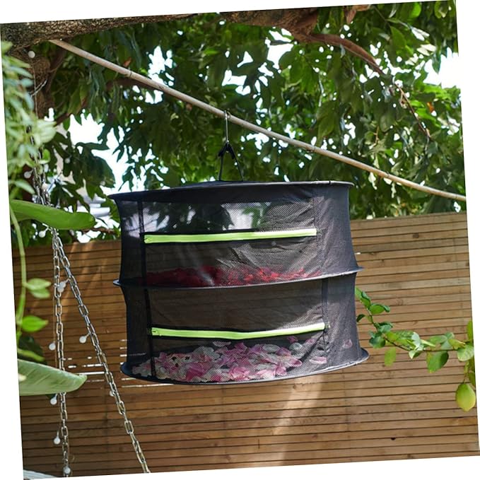 Amosfun Herb Drying Rack Drying Mesh for Garden Plant Breathable Easy to Ventilate
