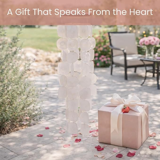 Solange & Frances Garden Decor, Hanging Patio Decor, Wind Chimes for Outside,Patio and Garden Gifts for Women Who Have Everything for Mom