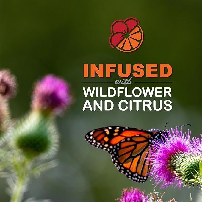 sweet-seed Butterfly Nectar (8oz / 250mL), Ready to Use - Extends The Life of Nectar for Butterfly Feeders (1-Pack)