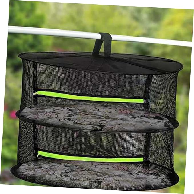 Amosfun Herb Drying Rack Drying Mesh for Garden Plant Breathable Easy to Ventilate