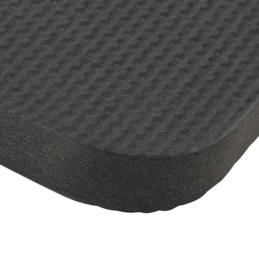 10 Pack Garden Kneeling Pads, Foam Thick Knee Pad, Kneeler Mat for Long Gardening Hours, Baby Bath, Yoga, Prayer and Exercise (Black)