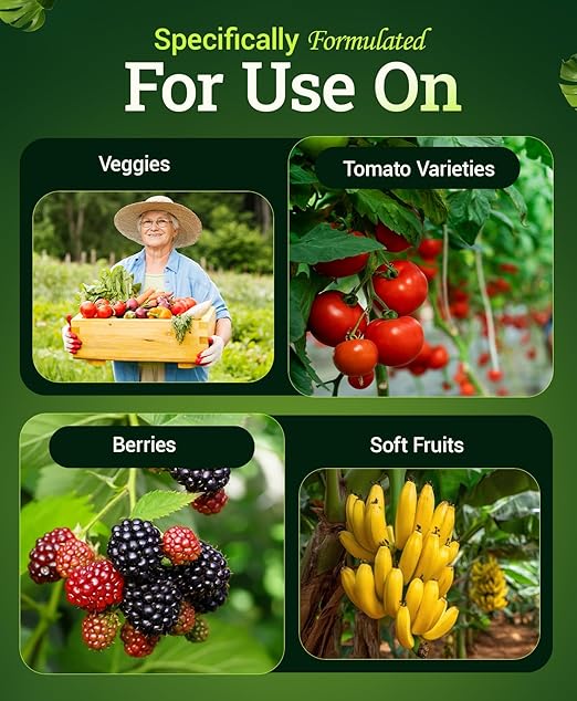 FoxFarm Happy Frog Tomato & Vegetable Fertilizer - Organic Vegetable Fertilizer for Vigorous Feeders, 5-7-3 Blend with Calcium & Mycorrhizal Fungi, Supports Abundant Fruit & Disease Resistance, 4 lb