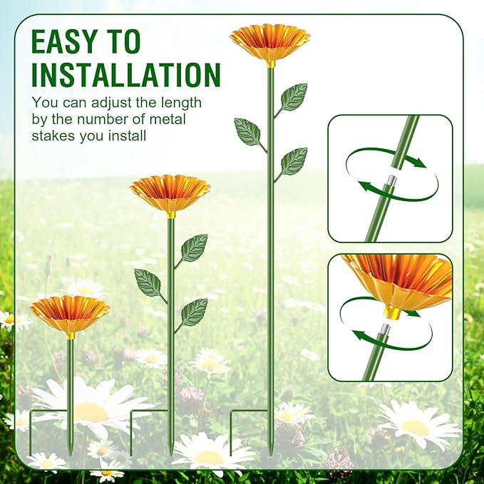 5 Pack Bee Watering Station, Metal Bee Feeder for Garden Flower Design Water Feeder for Outside Colorful Butterfly Bath Bowl for Thirsty Pollinators, Garden Yard Décor